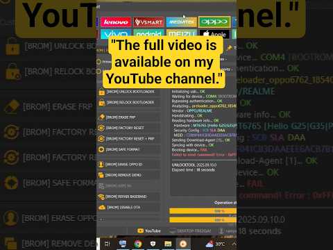 OPPO A1K Pattern & FRP Unlock | Unlock Tool Method | Single click 2025