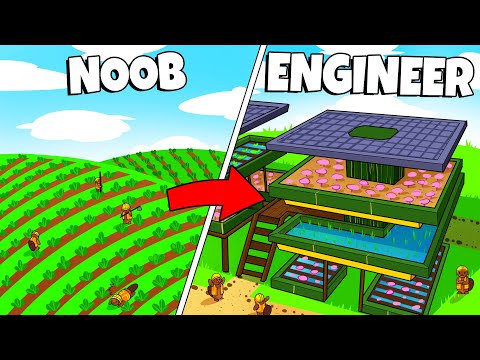 Engineering VERTICAL FARMS to save precious space in Timberborn!