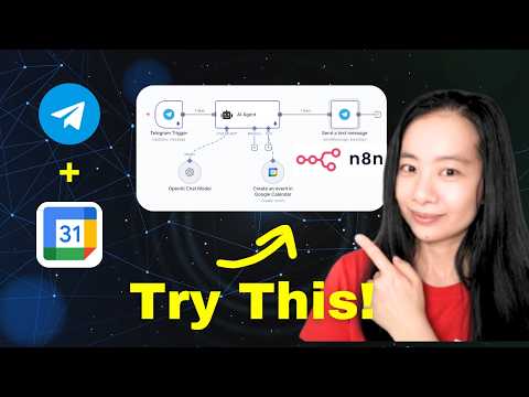 How to Build an n8n Calendar Agent - No Code
