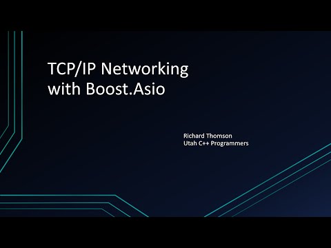 TCP/IP Networking with Boost.Asio