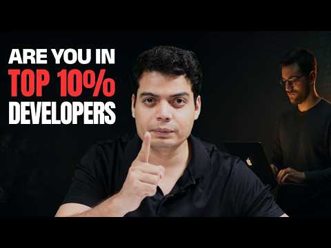 What makes you in 10% Developers? #tanaypratap