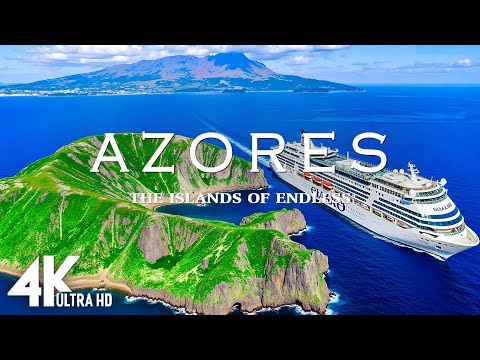 [4K] AZORES 🇵🇹 – The Green Islands of the Atlantic 🌿 Relaxing Deep House Chill