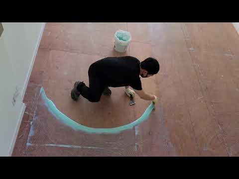 [데코타일시공방법] How To Install Floor Decotile. (In Korea)