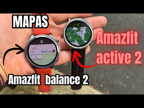 Maps on Amazfit Balance 2 vs Active 2: differences and how to use them