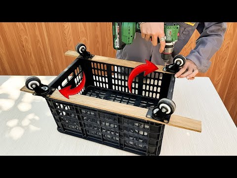 Don't throw away those plastic fruit crates!! Collect them and earn lots of dollars.