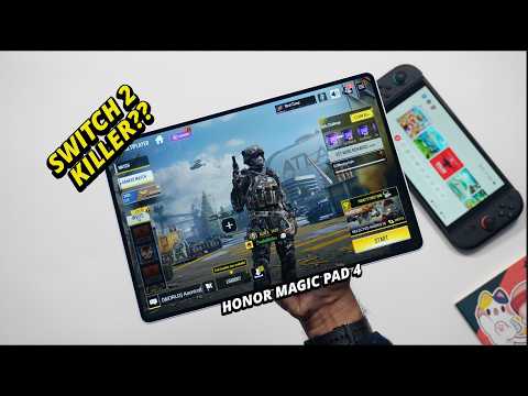 The World’s Thinnest Tablet Is Actually A GAMING Beast | Honor Magic Pad 4