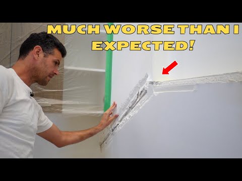 Fixing a VERY BAD Drywall Job!!!