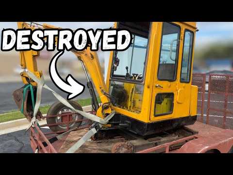 REBUILDING THE CHEAPEST CLAPPED OUT EXCAVATOR I COULD FIND..HOW HARD CAN IT BE?…