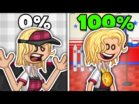 I Played 100% Of Papa's Bakeria... It Genuinely Broke Me