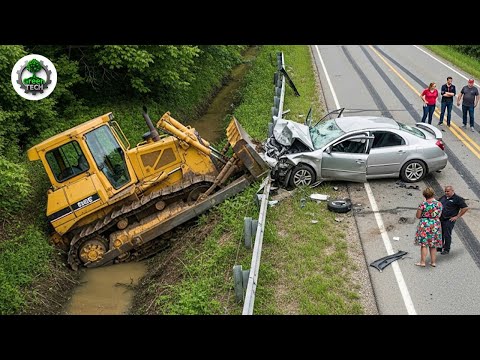 Jaw-Dropping Bulldozer & Excavator Operator Skills So Crazy You’d Think They’re Fake! #2