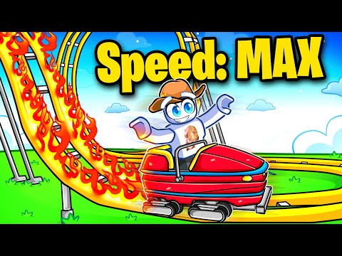 I Built The *FASTEST* Roller Coaster in Roblox!