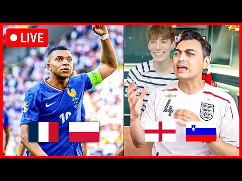 (입중계) 유로 2024 D조 프랑스:폴란드 (feat.파비앙) with 삼성 AI TV // C조 잉글랜드:슬로베니아 (feat. 피터)