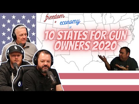 Top Ten States For Gun Owners to Live | OFFICE BLOKES REACT!!