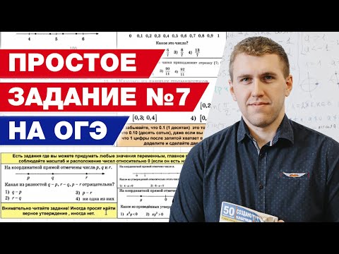 Как получить легкий балл за задание 7 на ОГЭ? / Лучшая шпаргалка ОГЭ 2022 по математике
