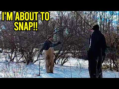 Neighbor WALKS UP on me YELLING while helping Disabled Man in Wheelchair