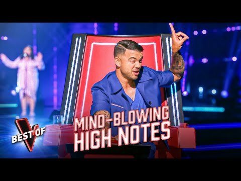 Spectacular HIGH NOTES in the Blind Auditions of The Voice
