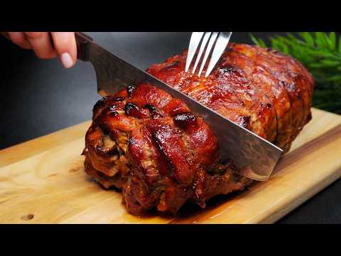 🔝 Dieser saftige Schweineroulade ist der Hit auf jeder Party – in wenigen Minuten verschwunden!