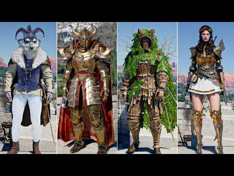 Crimson Desert - All Armor Sets Showcase