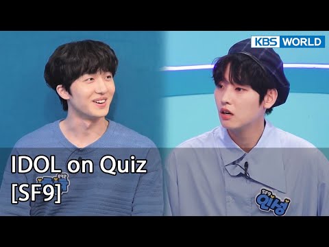 [ENG] IDOL on Quiz #8 (SF9) KBS WORLD TV legend program requested by fans | KBS WORLD TV