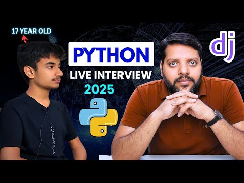 Python Django developer live interview | 17 Years old Django Developer Interview