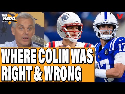 What Colin Cowherd got RIGHT & WRONG: Eagles & A.J. Brown, Patriots & Maye, Colts, LSU | HERD NFL