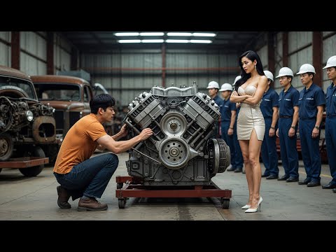 “그렇게 똑똑하면 직접 고쳐봐”5개월간 못 고친 트럭 엔진을 경비원이 건드린 순간… 정비소가 얼어붙었다