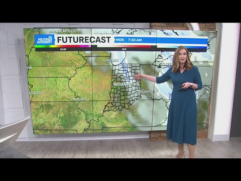 Cooler, windy and watching for snow