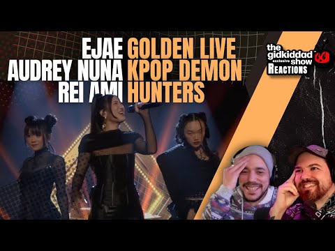 PRODUCERS REACT - GOLDEN Live The Original Singers of KPop Demon Hunters Reaction