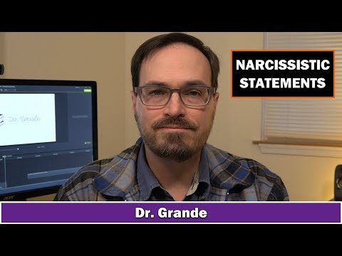 10 Things that Narcissists Say | Narcissistic Statements and Corresponding Thoughts