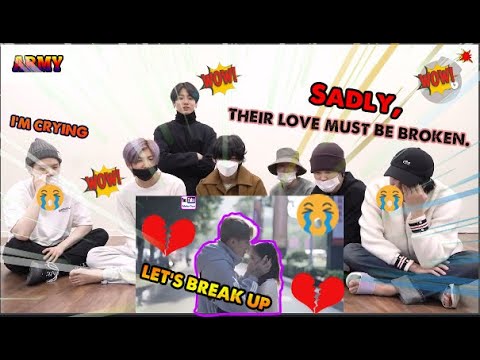 BTS BแบฌT KHรC KHI XEM " CแบถP ฤรI YรU NHAU PHแบขI CHIA TAY " ๐๐๐๐๐๐