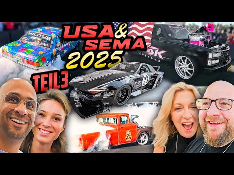 XXL Drifts und Burnouts! - USA & SEMA Reise 2025 - Volle Action zum Abschluss!