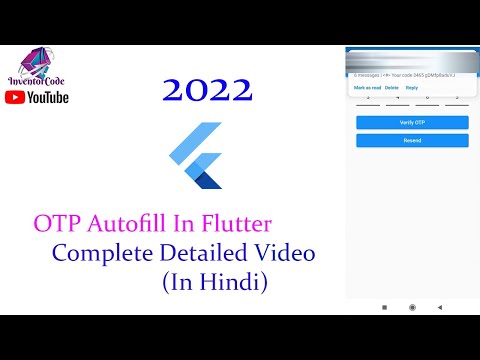 Flutter SMS OTP Autofill |  How to Auto Input  OTP Code in Pin Field