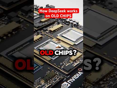 How DeepSeek R1 works on OLD Nvidia chips #technews #deepseek #technology #ai