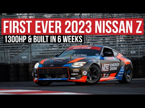 Chris Forsberg's brand new 2023 Nissan Z Pro Formula Drift Car