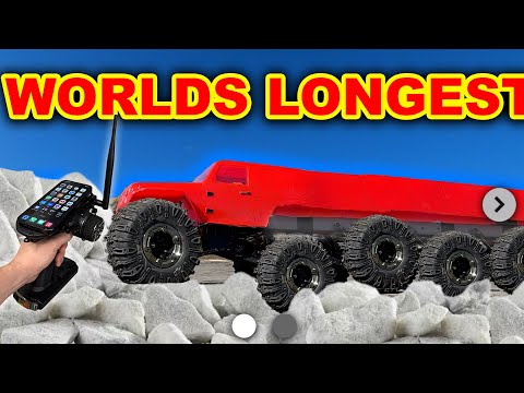 World's most EXTREME RC Car Crawler Project - it goes everywhere!