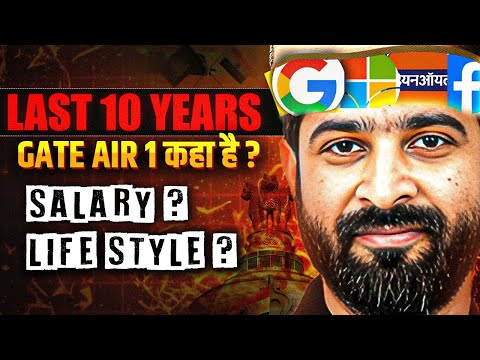 GATE Toppers: Where Are They Now?🤔 | GATE Topper Salary Package Exposed | Detailed Analysis