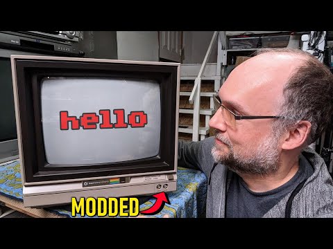 This is one of the best monitors of all time (Commodore 1702)