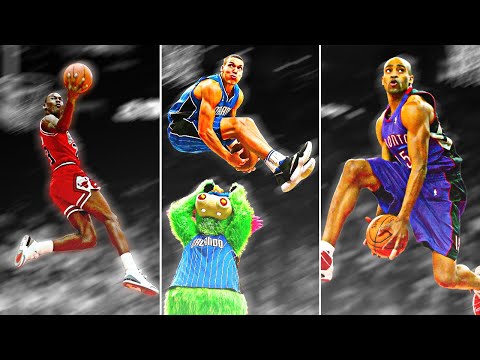 I Ranked The TOP 50 DUNKS In NBA Dunk Contest History