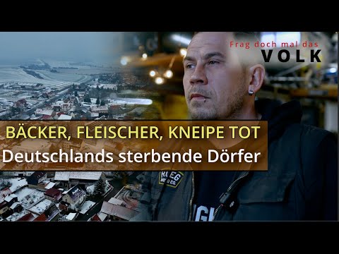 Kein Supermarkt, kein Arzt, keine Hoffnung. Dörfer bangen um die Zukunft.