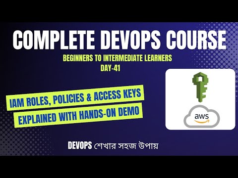 Day-41 | IAM Roles, Policies & Access Keys Explained with Hands-on Demo | AWS Tutorial