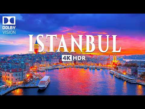 ISTANBUL 4K ULTRA HD [60FPS] - Inspiring Cinematic Music With Beautiful Cityscape - 4K Nature Film