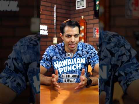 I flew to Hawaii to try Hawaiian Punch