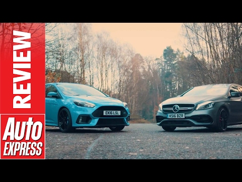 Ford Focus RS vs Mercedes-AMG A 45: huge hyper hatch showdown