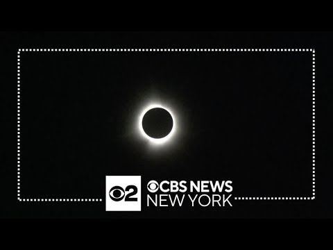 Total solar eclipse over New York - Monday 4/8 5 p.m. update
