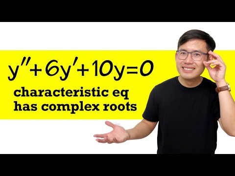 Auxiliary equations with complex roots, for 2nd order linear differential equations