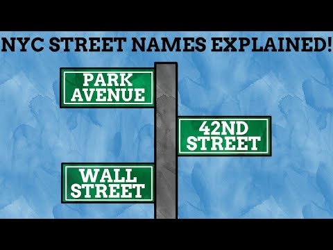 How Did The Streets Of New York Get Their Names?