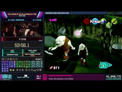 AGDQ 2025 - Ocarina of Time No Logic Randomizer by ZFG