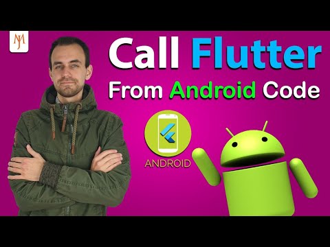 Flutter Tutorial - How To Call Flutter From Android Native Code | 2/2 Java & Kotlin