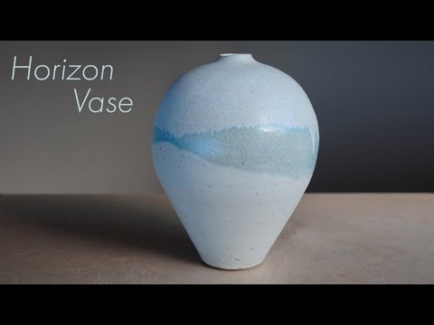 Making a Horizon Vase from Start to Finish [陶芸] 花器を作る