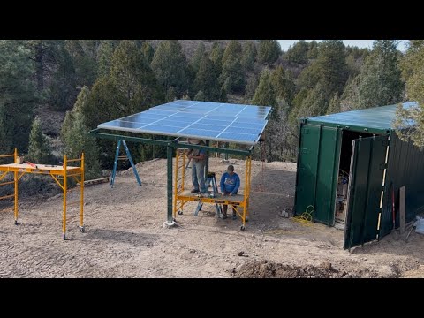 DIY Steel Solar Array Build
